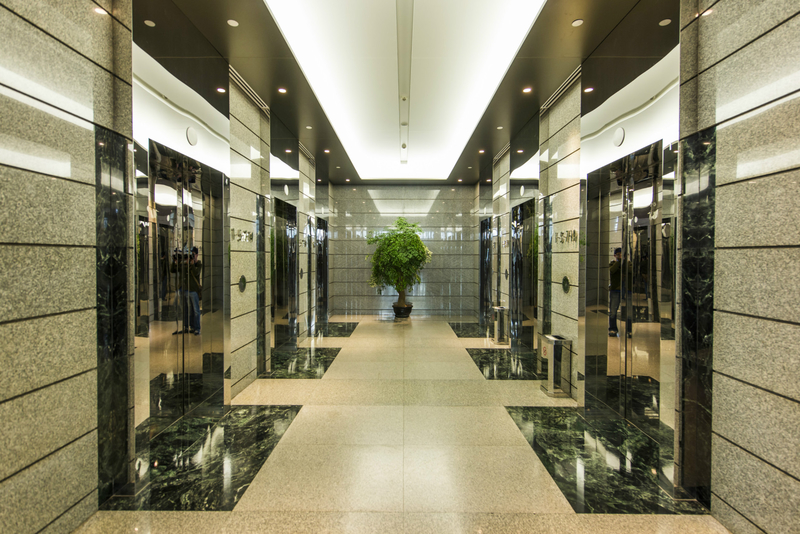 中信泰富广场电梯厅